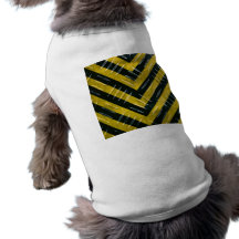 Plat de diamant de rayure de risque texturisé tee-shirts pour animaux domestiques