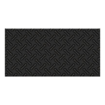 Plat de diamant noir modelé cartes avec photo
