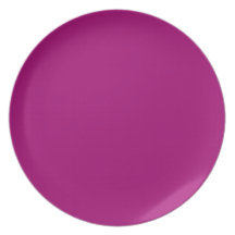 Plat rose de flirt assiette pour soirée