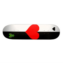 Plate-forme d'amour plateaux de planche à roulettes