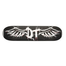 Plate-forme de logo de décollement skateboard customisable