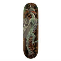 Plate-forme de planche à roulettes de dragon d'ima