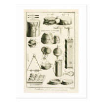 Plate II: Ancient and modern percussion instrument postcards