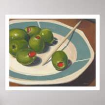 Plate of Olives Print