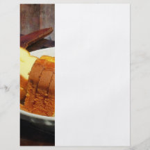Plate With Sliced Bread and Knives Flyers