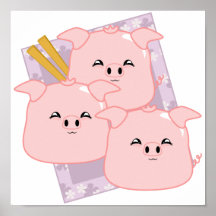 Plateau de boulettes de porc posters
