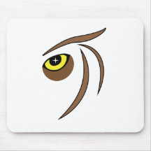 Platinum Wise Badge Mouse Pads