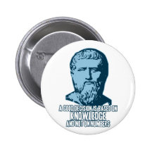 Plato: A Good Decision is Based on Knowledge Pin