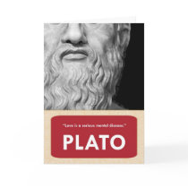 Plato Anti-Valentine's Day Card