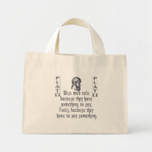 Plato Canvas Bag