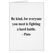 Plato Quote 1a Card