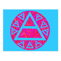 Plato's Air Sign Triad Art Post Card