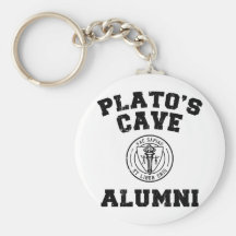 Plato's Cave Alumni Keychain