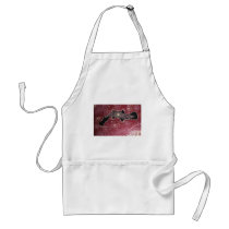 Platypus Dreaming Red by Mundara Koorang Aprons