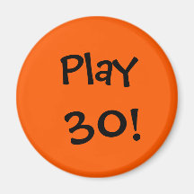 Play 30! refrigerator magnets