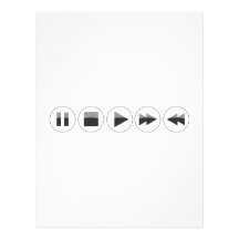 Play Buttons Letterhead
