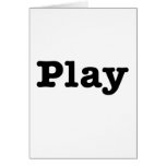 Play Card