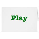 Play Card