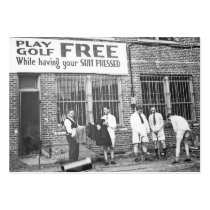 Play Golf Free (While Having Your Suit Pressed)