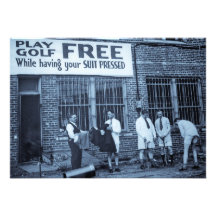 Play Golf Free (While Having Your Suit Pressed) Personalized Invite