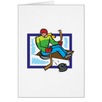 Play Hard Greeting Card