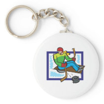 Play Hard Keychain