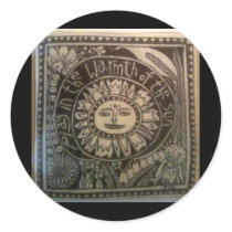 play in the warmth of the sun ceramic tile stickers