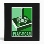 Play-Moar Classic logo 3 Ring Binders