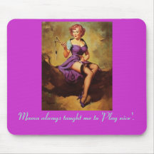 Play Nice mousepad