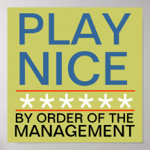 Play Nice Print