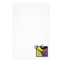 Play Tennis Personalized Stationery