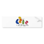 Play with Bacteria bumper stickers