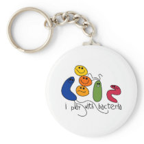 Play with Bacteria Key Chains