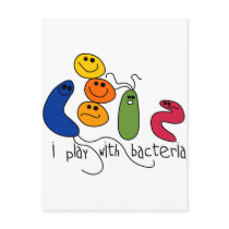 Play with Bacteria Postcard