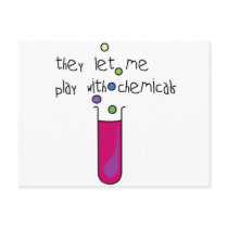 Play with Chemicals Post Cards