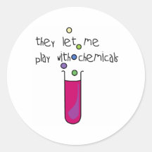 Play with Chemicals Sticker