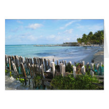Playa Norte, Isla Mujeres, Mexico Greeting Card