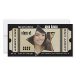 Playbill Senior Pictures Graduation Invitation photo cards