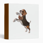 Playful Beagle Binder