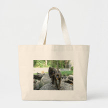 Playful, cute, smart and friendly baboons tote bag