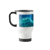 Playful Dolphins Plastic Travel Mug