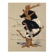 Playful Panda Party INVITATION ~ EZ2 CUSTOMIZE!