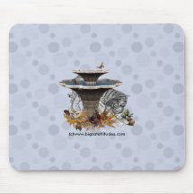 Playful White Tiger Mousepad