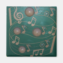 Playground Musical Notes Board Refrigerator Magnets