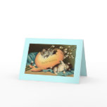 Playing Kittens Easter Cards