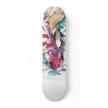 Playing Koi skateboards