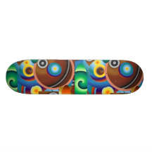 Playing Marbles Skateboard