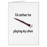 Playing My Oboe Card