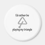 Playing My Triangle Magnets