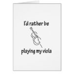 Playing My Viola Card